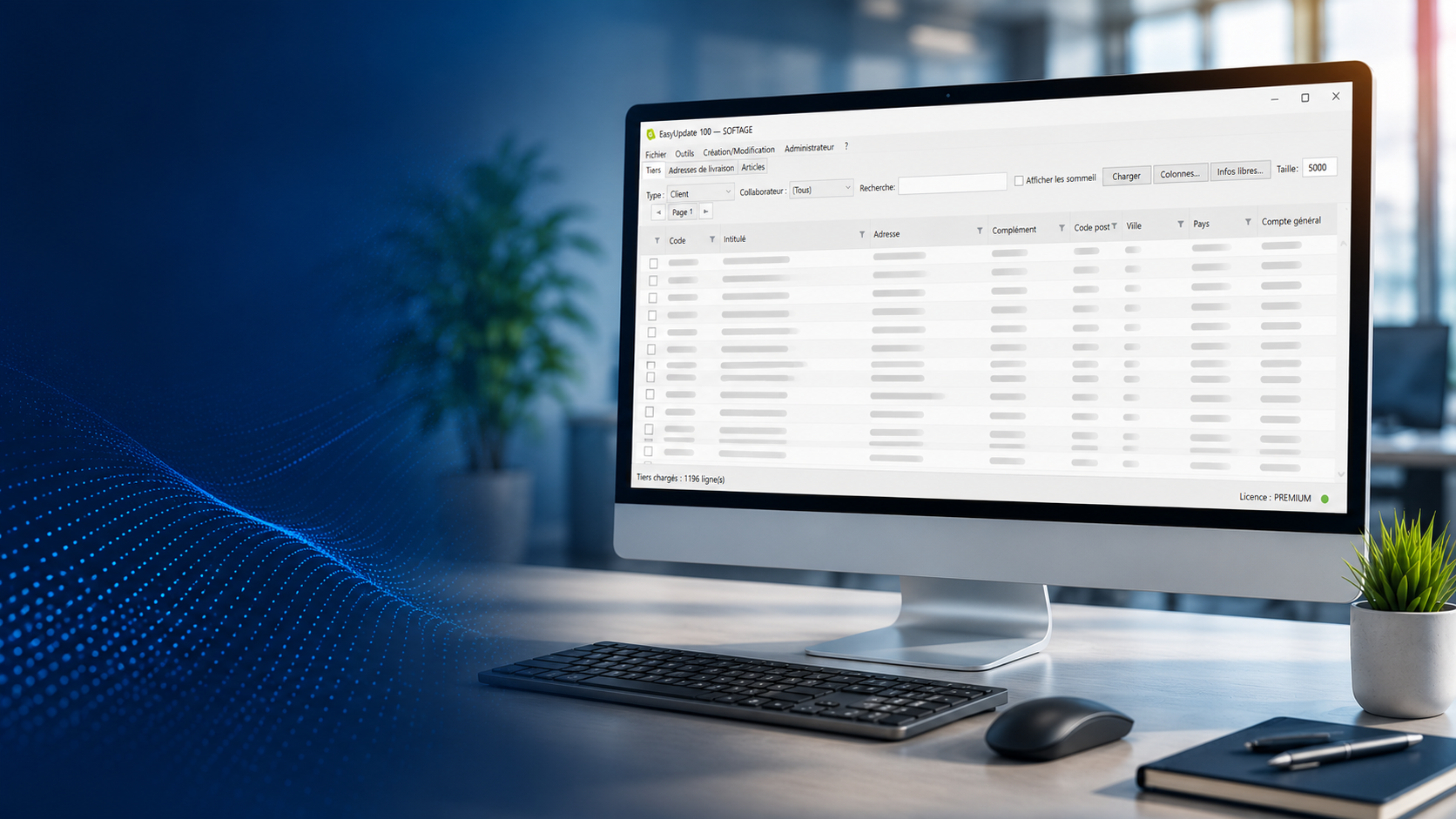 Interface EasyUpdate100 pour Sage 100